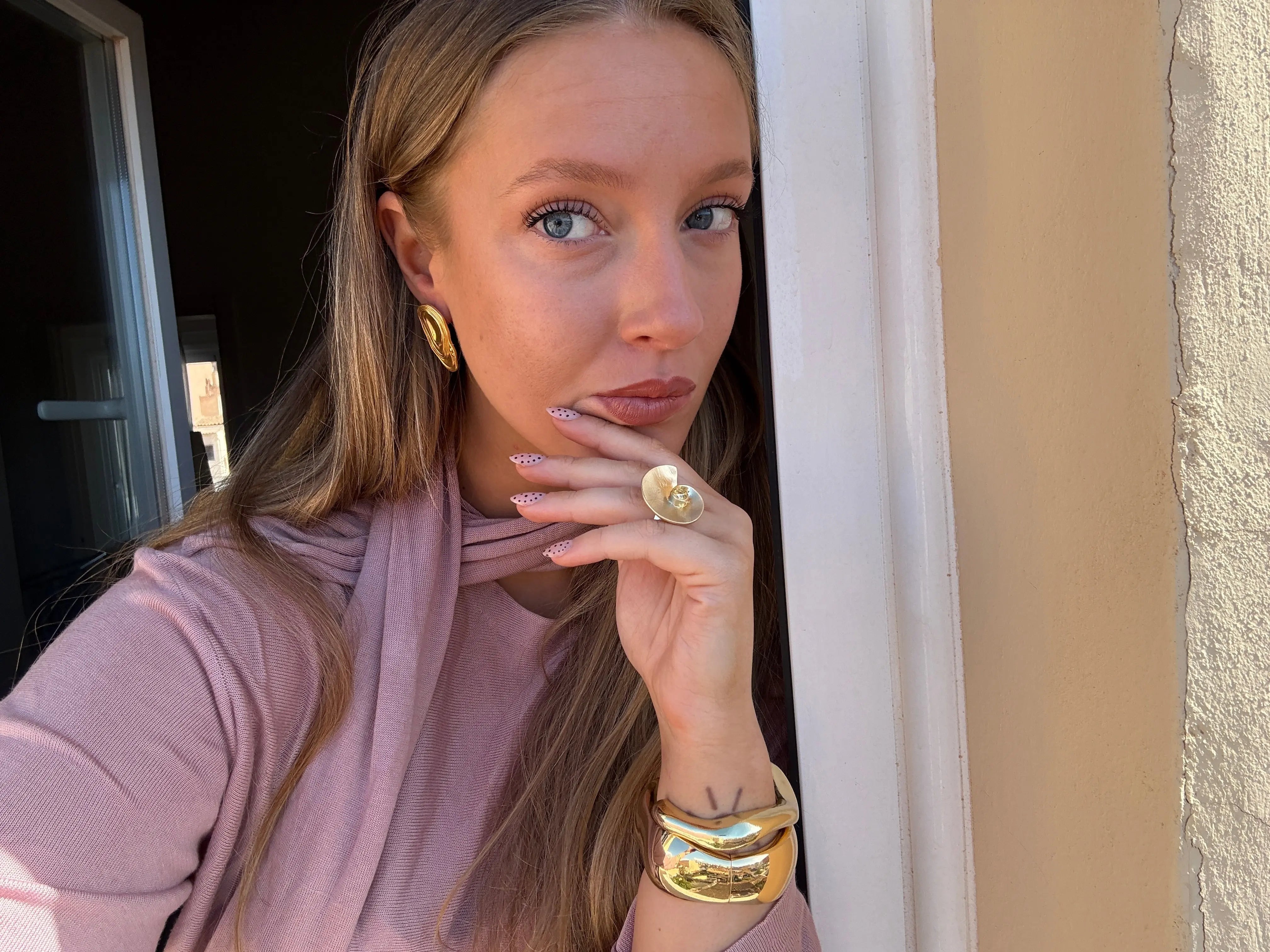 Gold Earring 18K