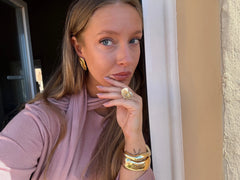 Gold Earring 18K