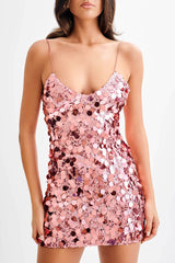 Sequin Mini Dress