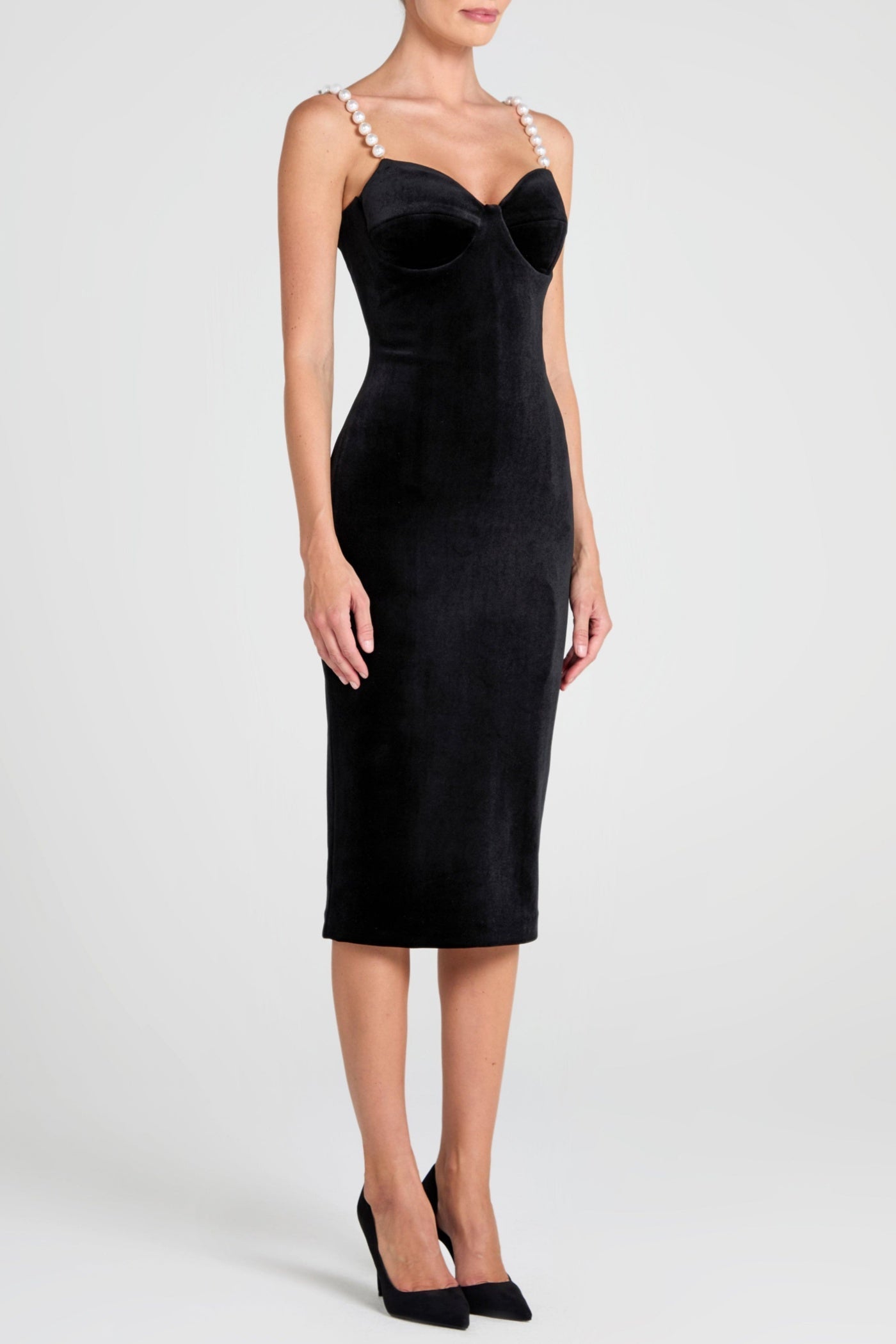 Embellished Midi Dress