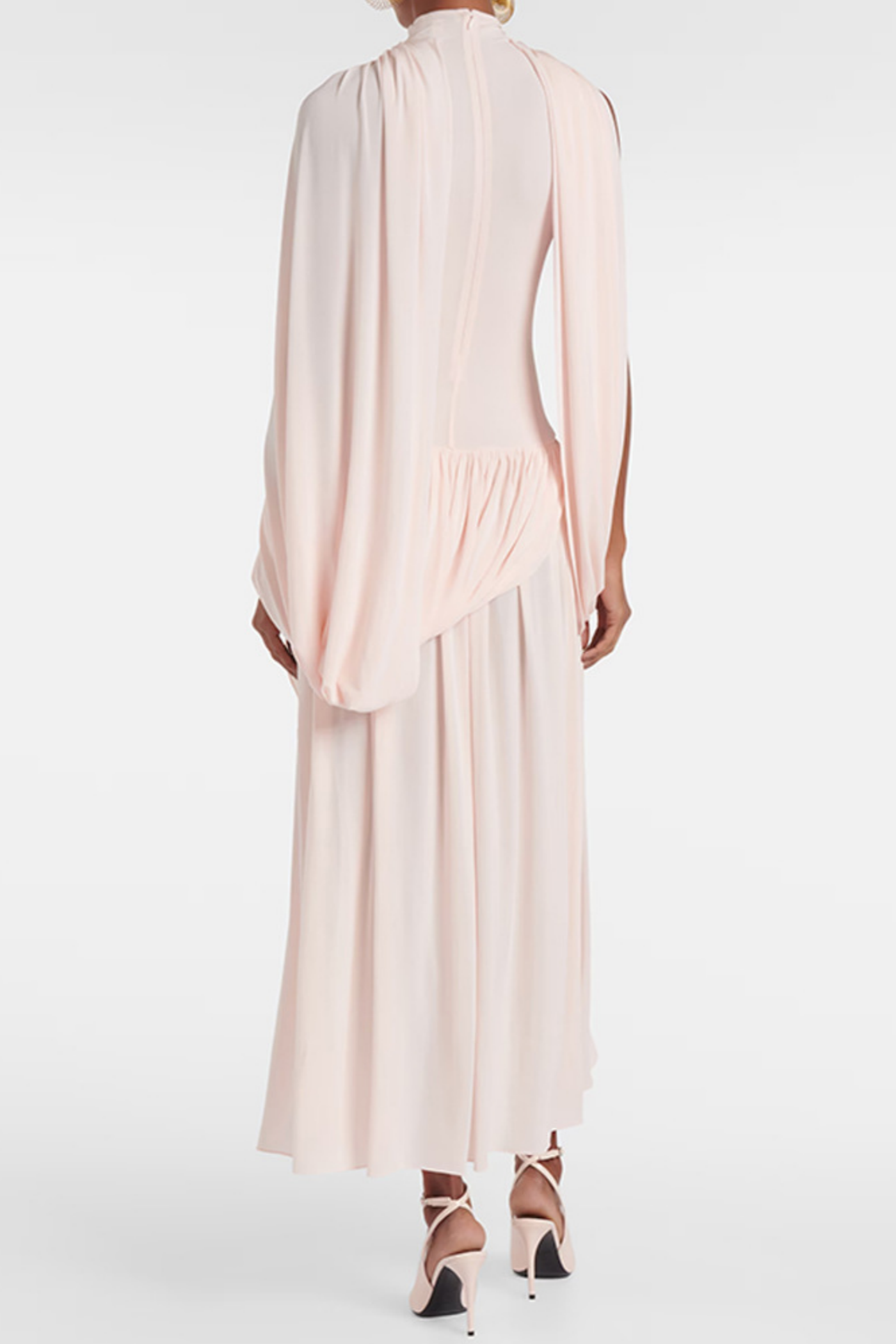 Cape Midi Dress