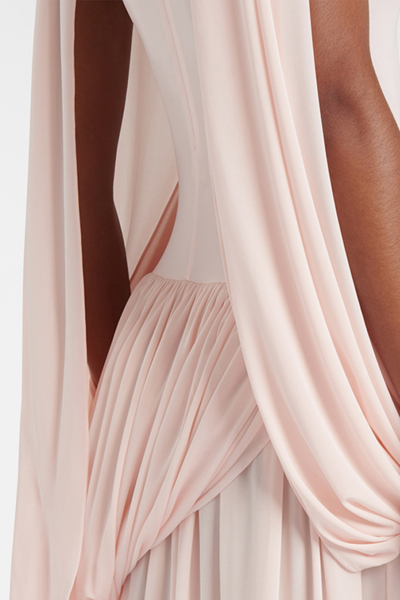 Cape Midi Dress