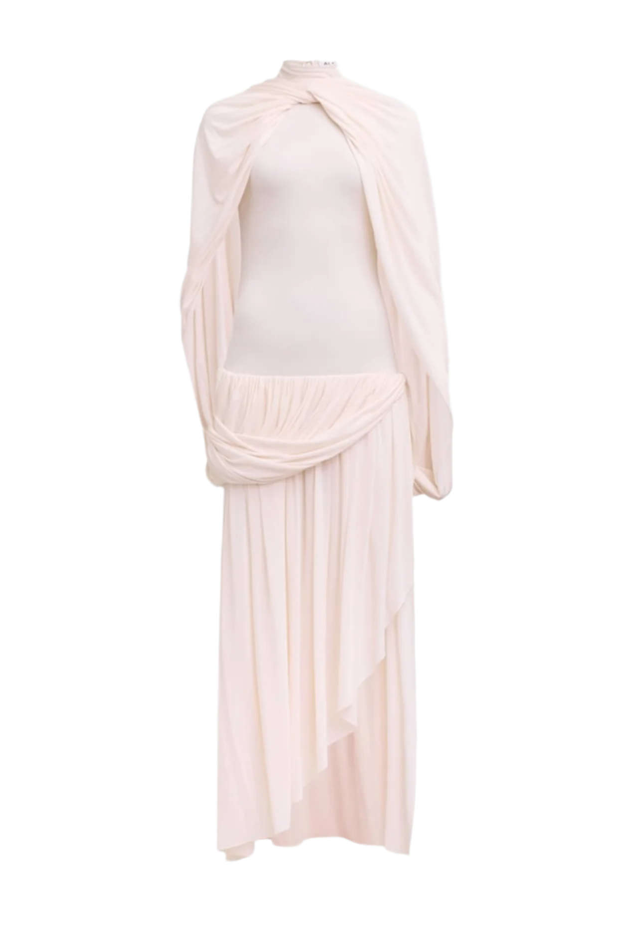 Cape Midi Dress