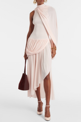 Cape Midi Dress