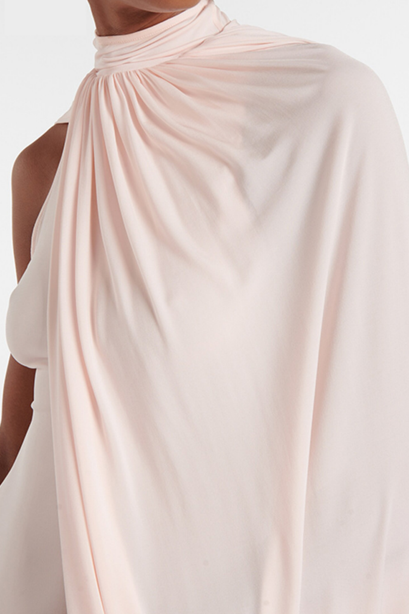 Cape Midi Dress