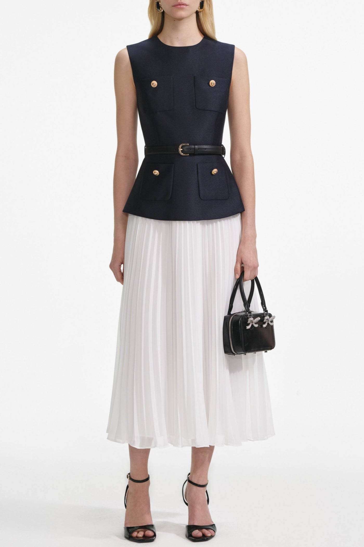 Sleeveless Midi Dress