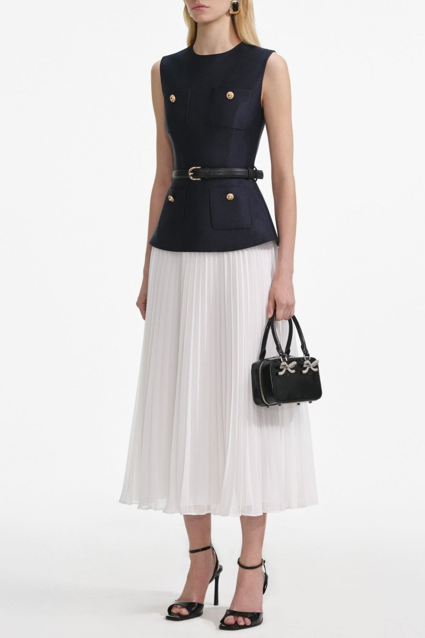 Sleeveless Midi Dress