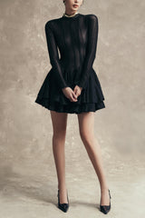 Long Sleeve Mini Dress
