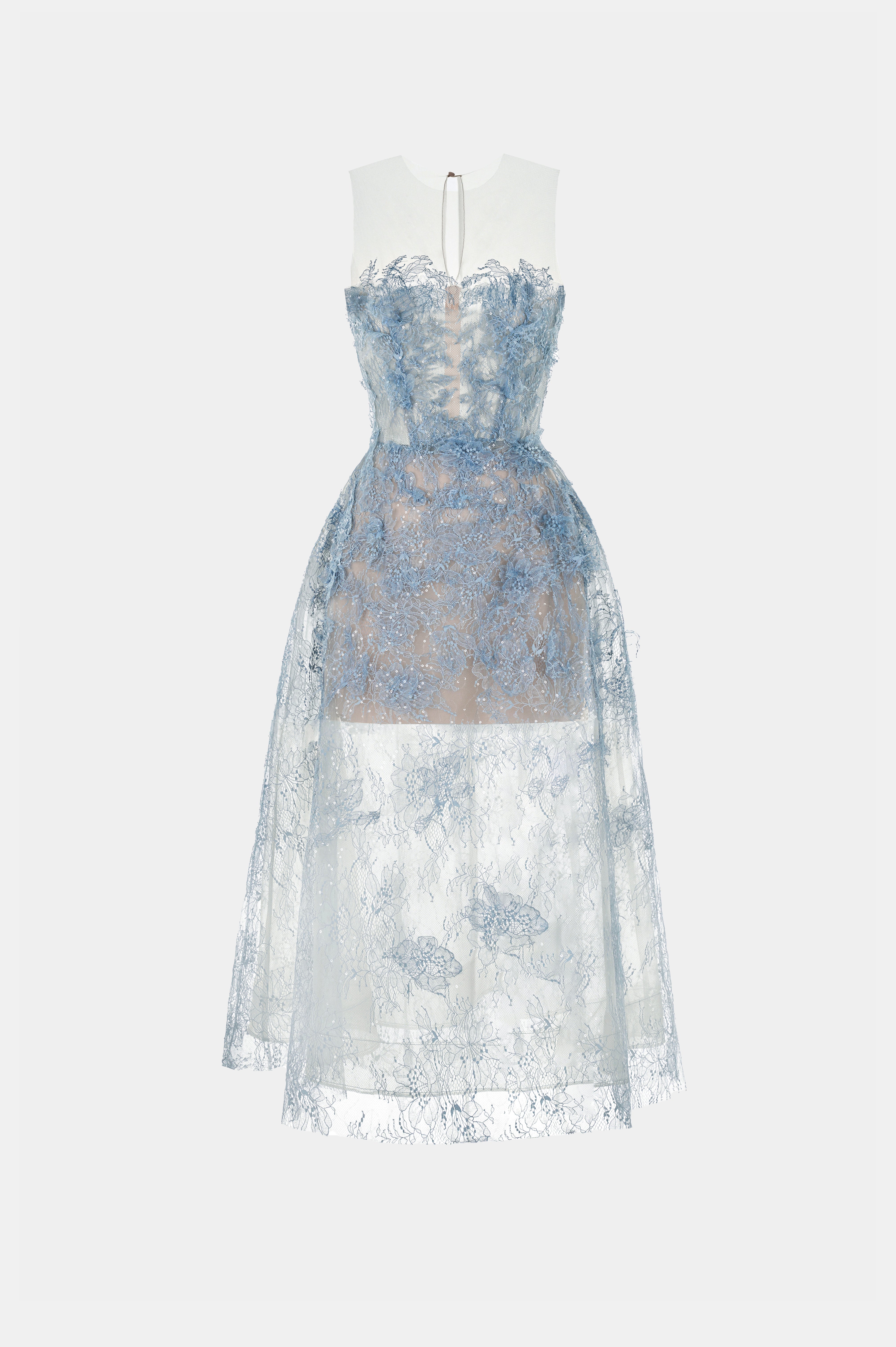 Blue Lace Dress