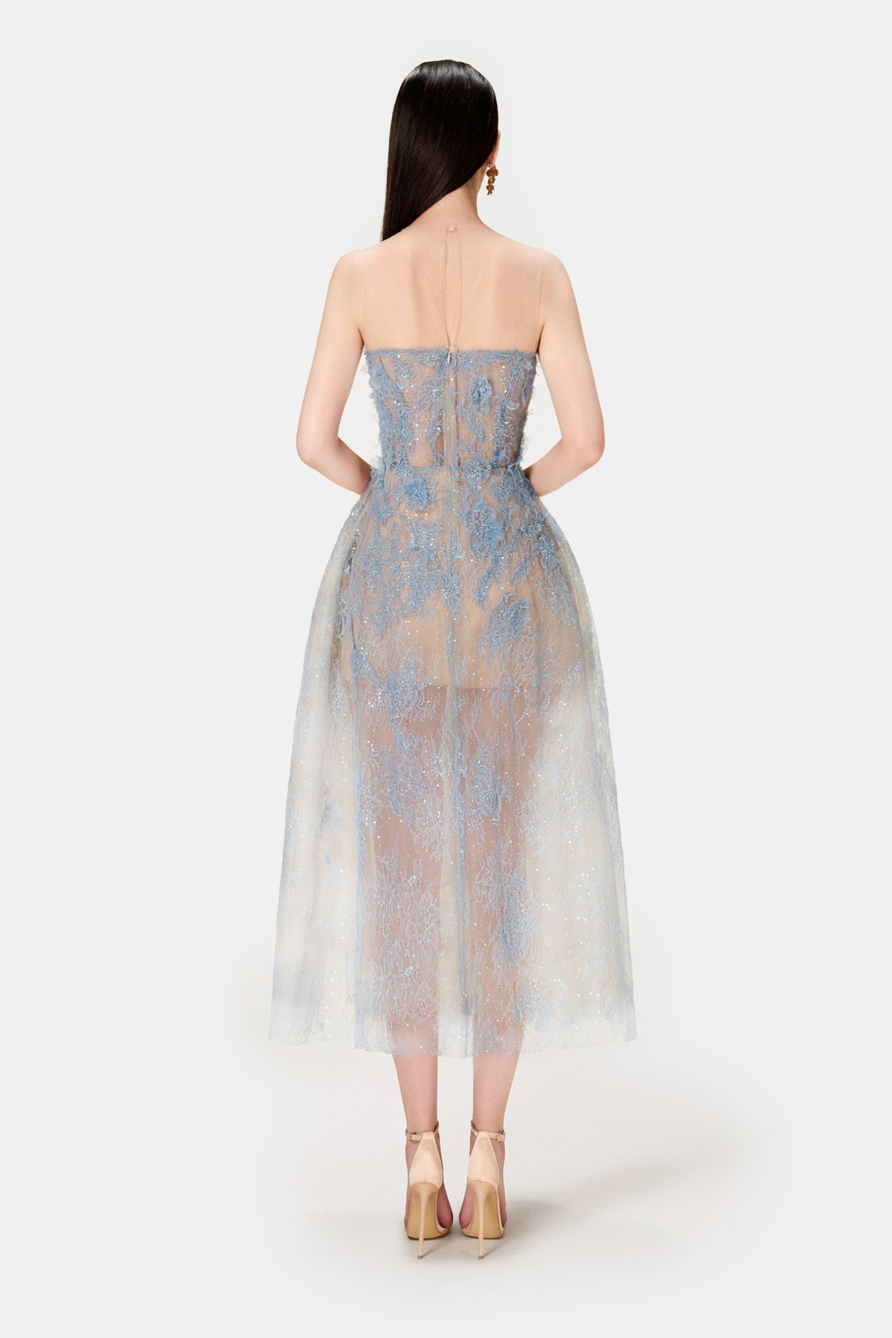 Blue Lace Dress