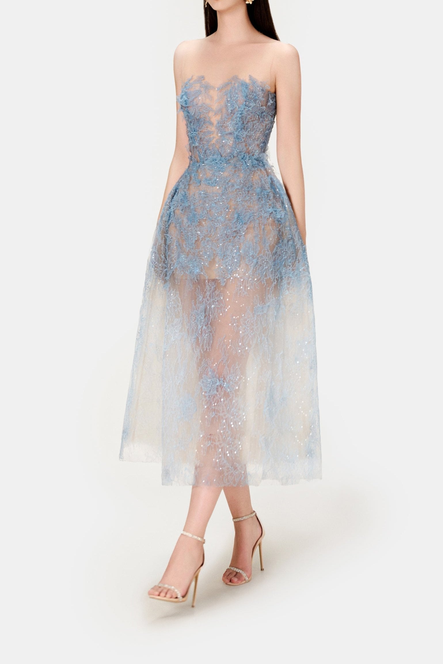 Blue Lace Dress
