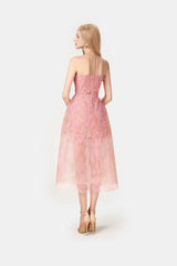 Pink Lace Dress