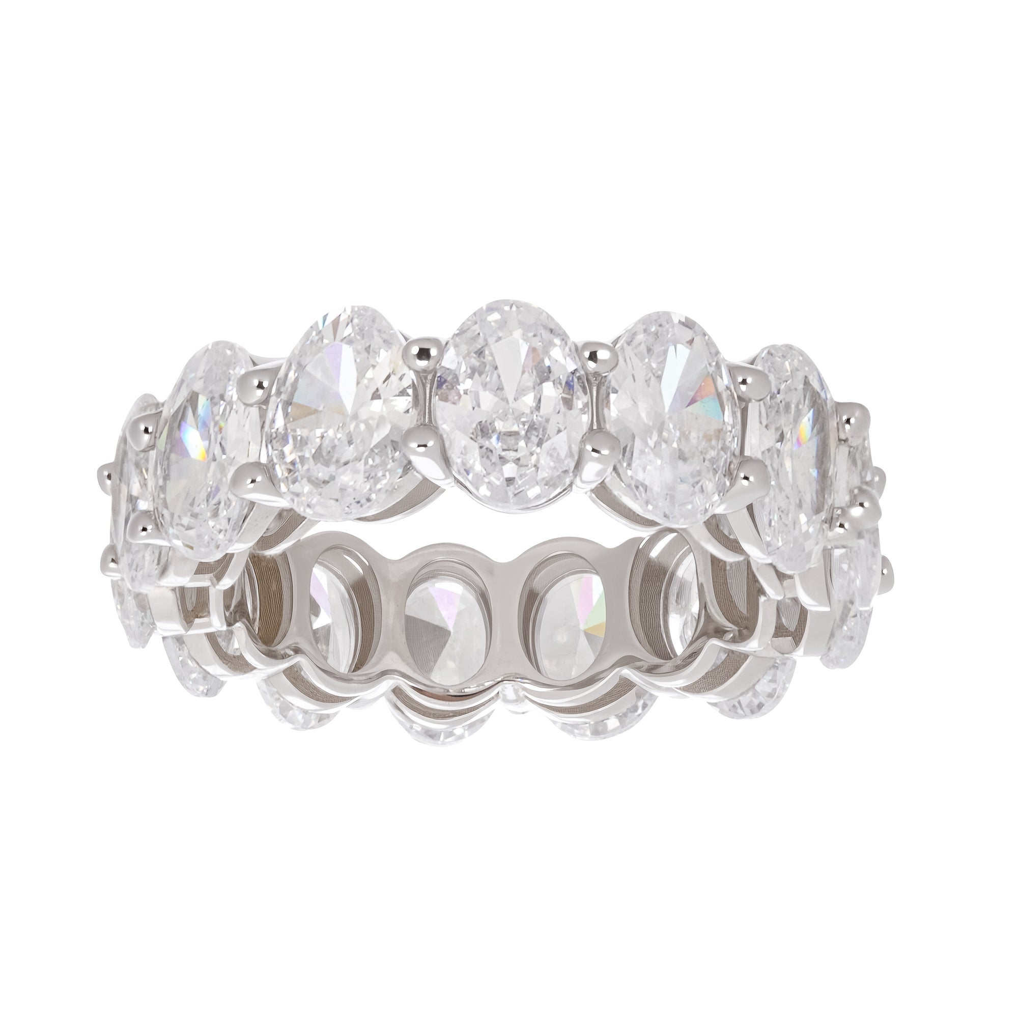 Drape Gemstone Sterling Silver Ring