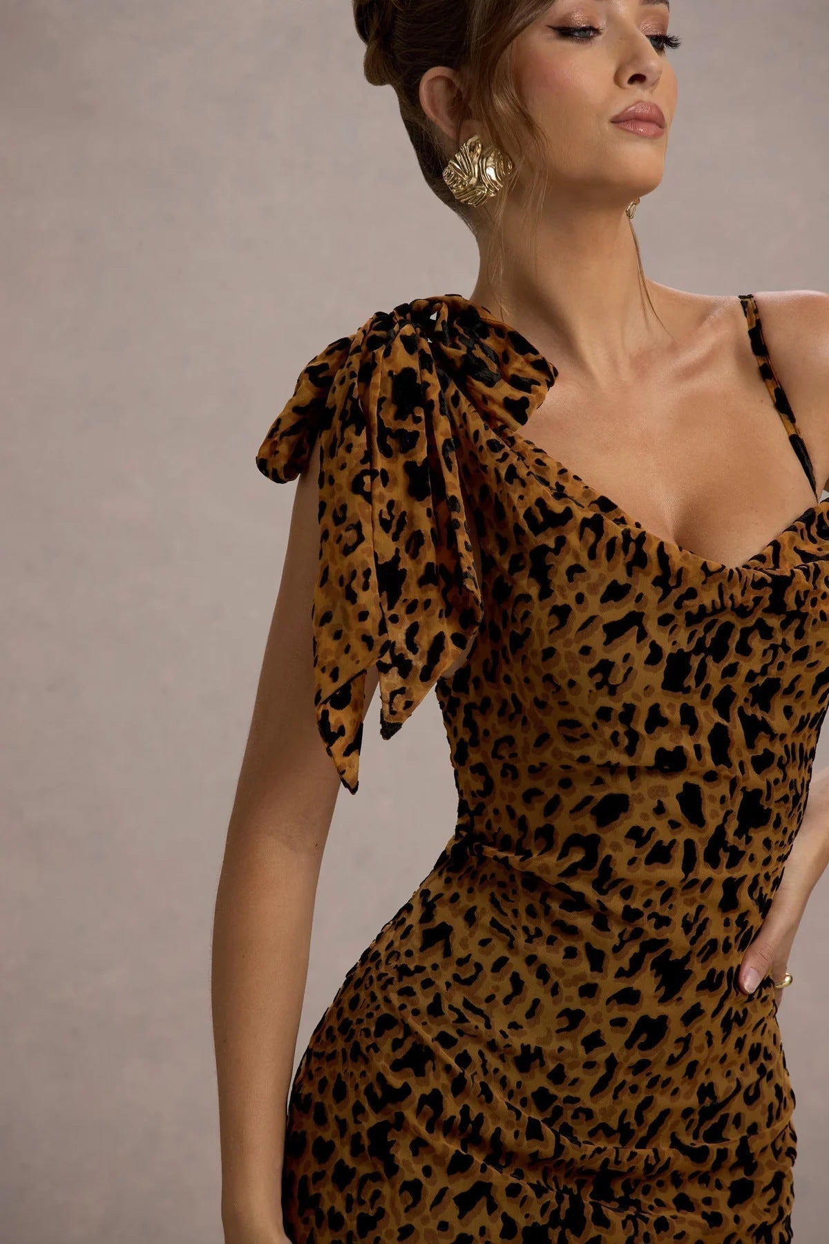 Print Slip Maxi Dress