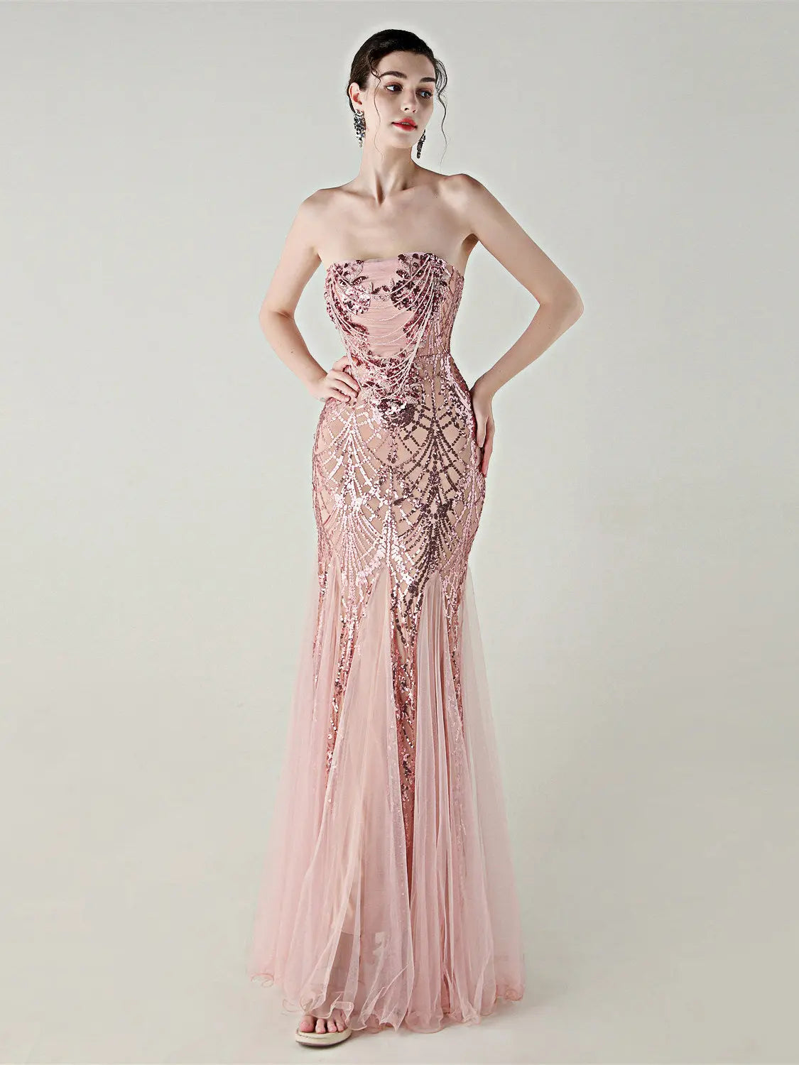 Sequin Maxi Dress