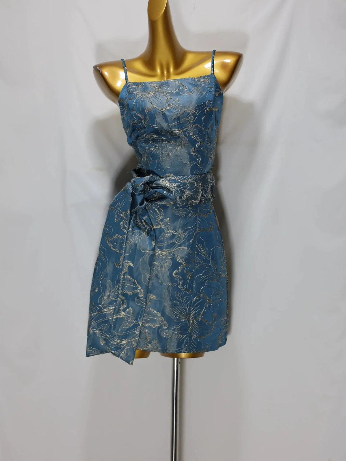 Waistband Mini Dress