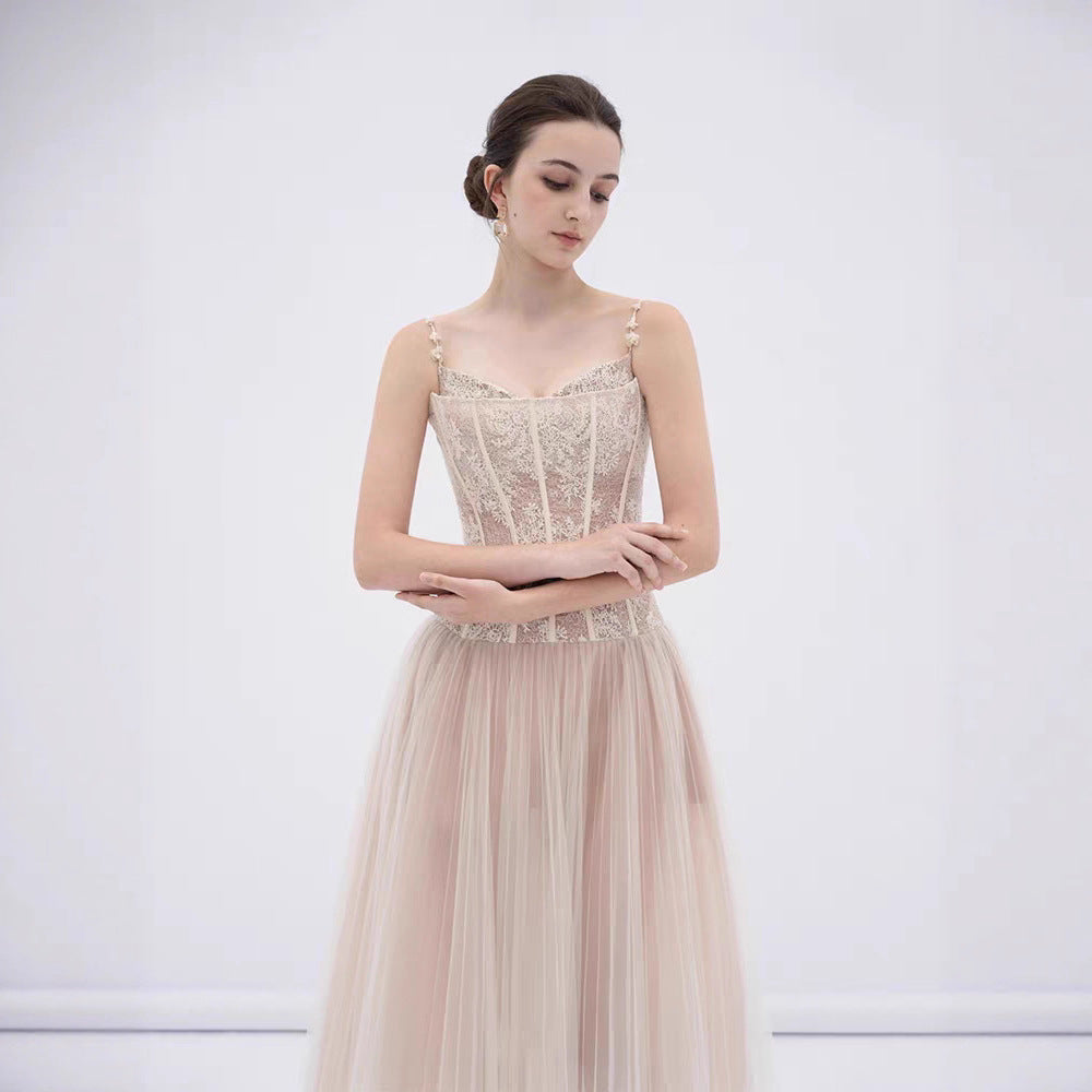 Lace Strap Dress