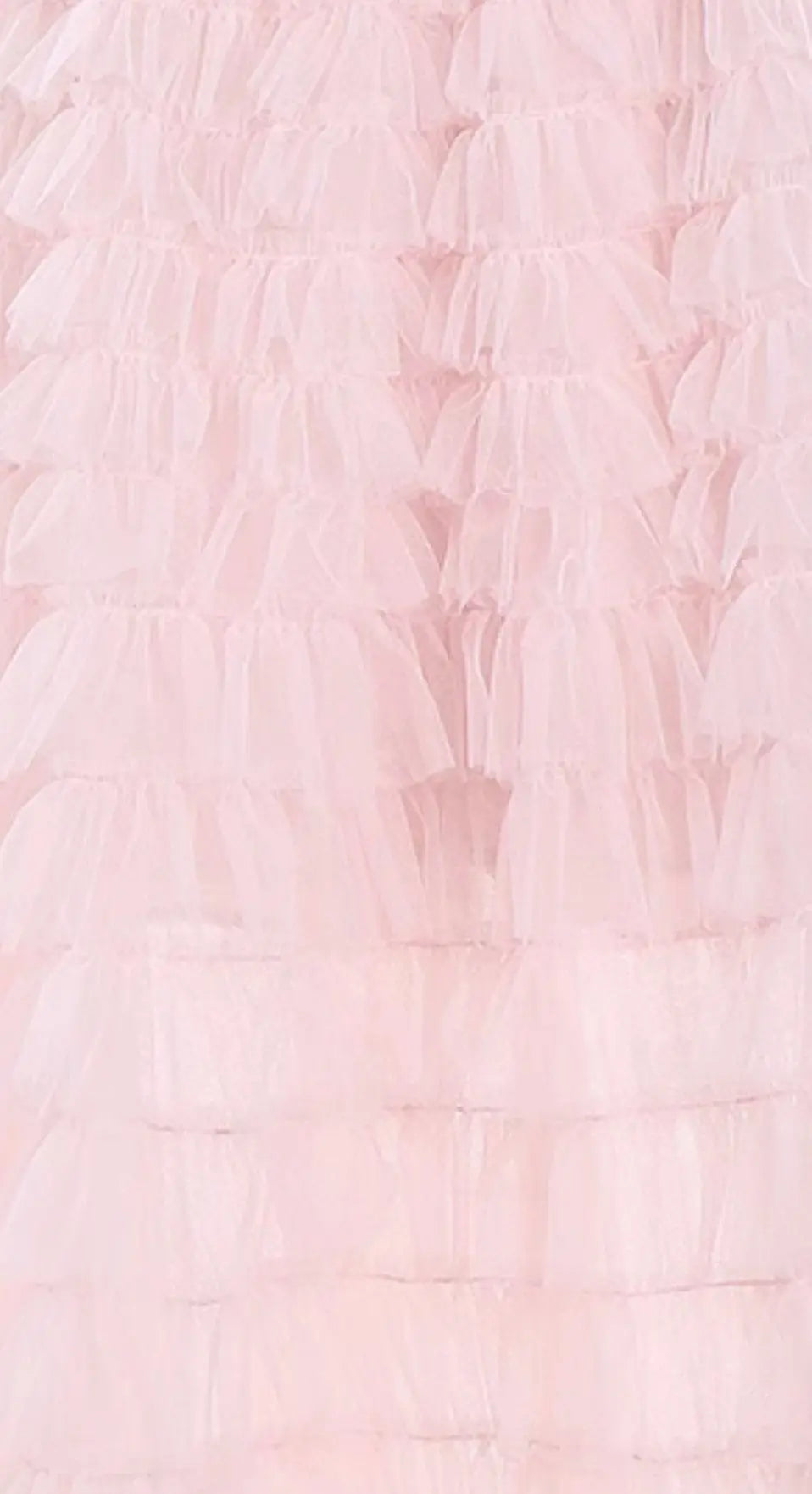 Pink Princess Ruffle Midi Floral Embroidery Dress
