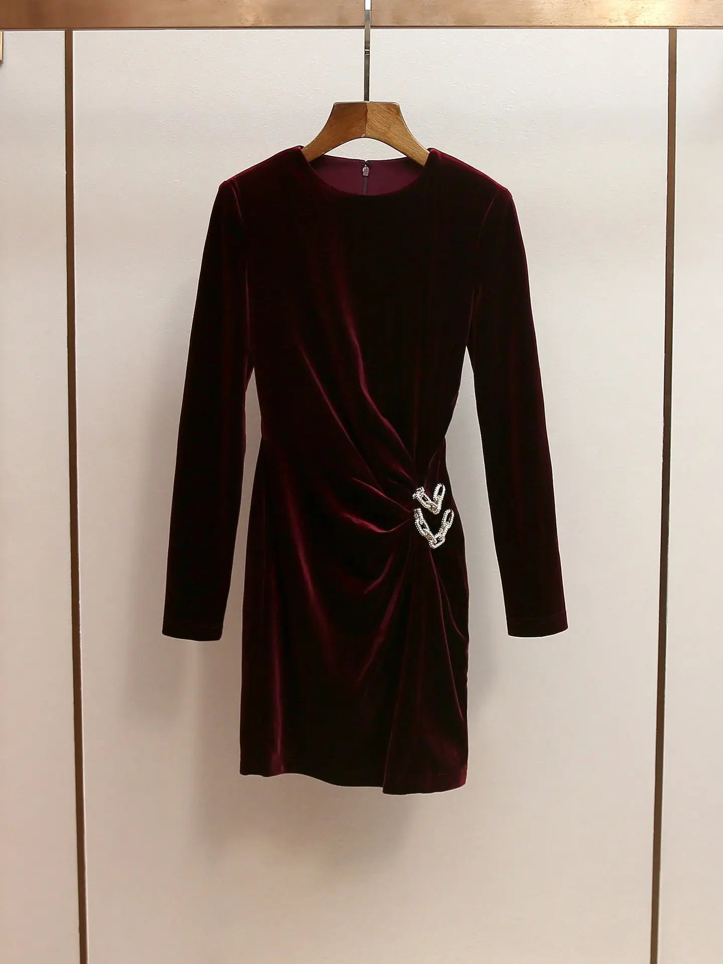 Embellished Mini Dress