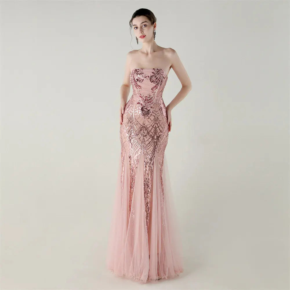 Sequin Maxi Dress