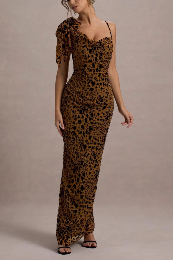 Print Slip Maxi Dress