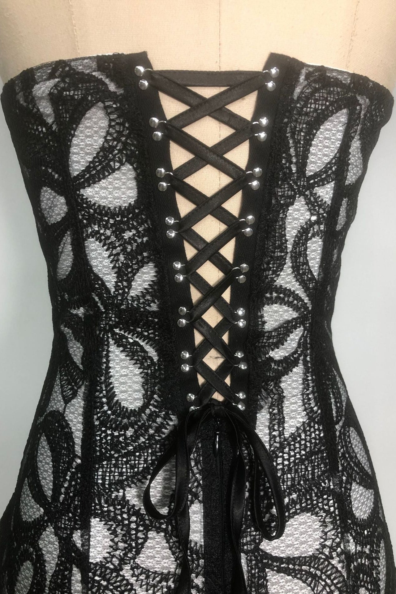 Flower Embroidered Midi Dress
