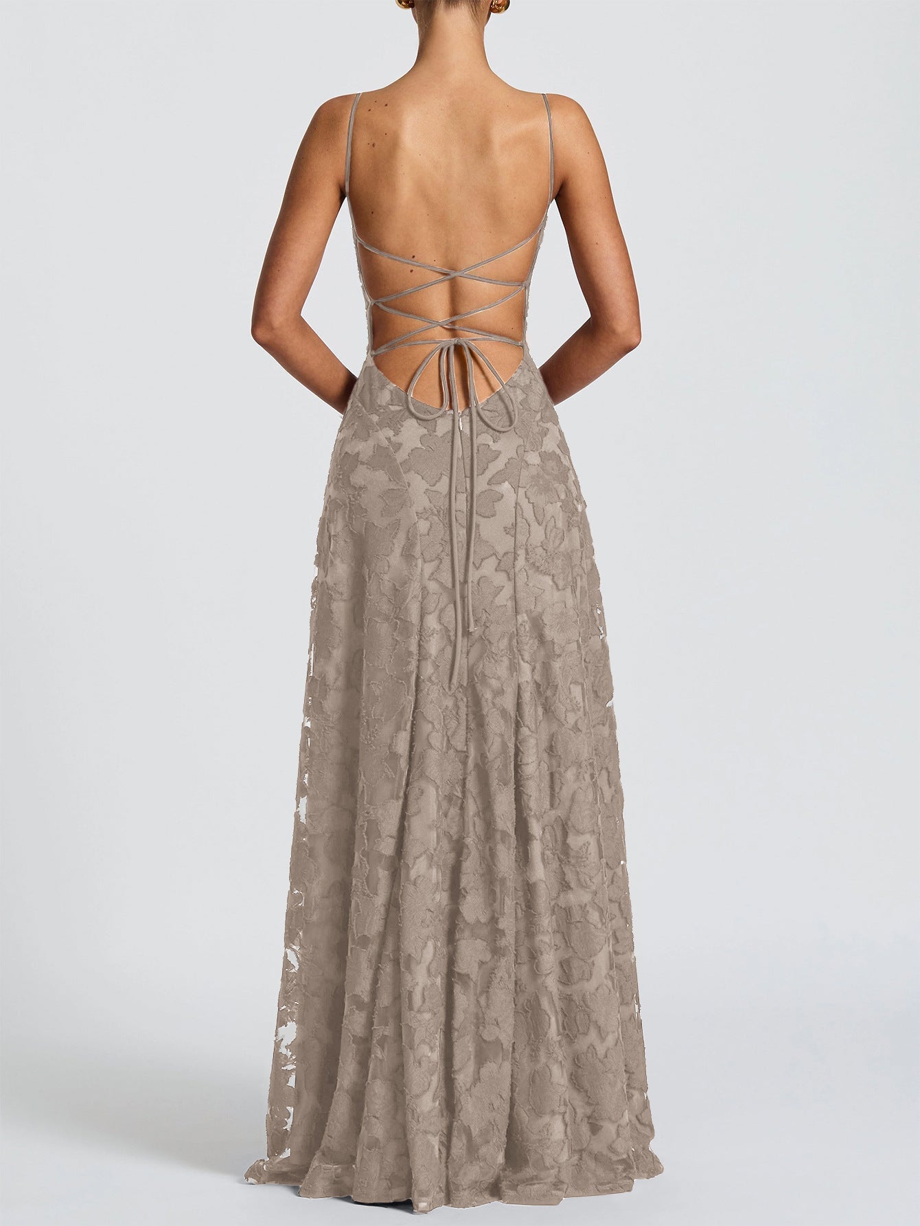 Maxi Dress-Khaki