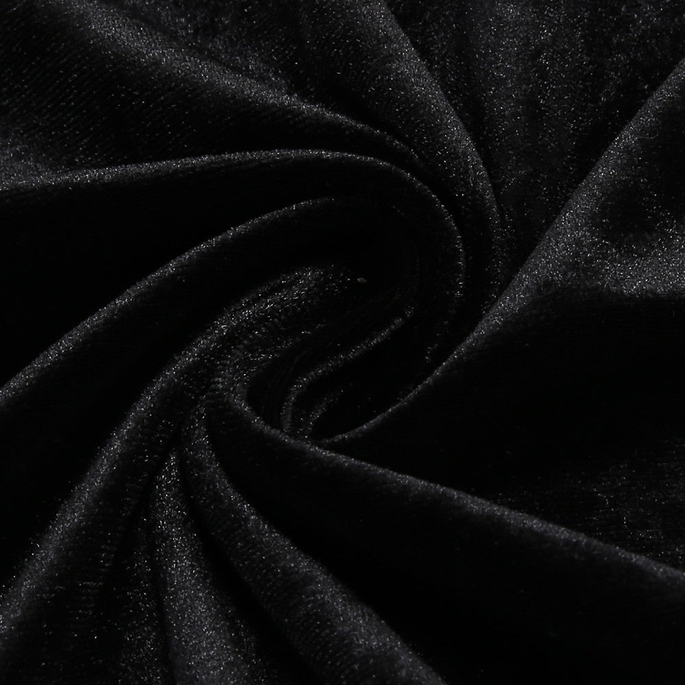 Cascade Maxi Dress in Black