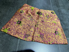 Gold Mini Skirt