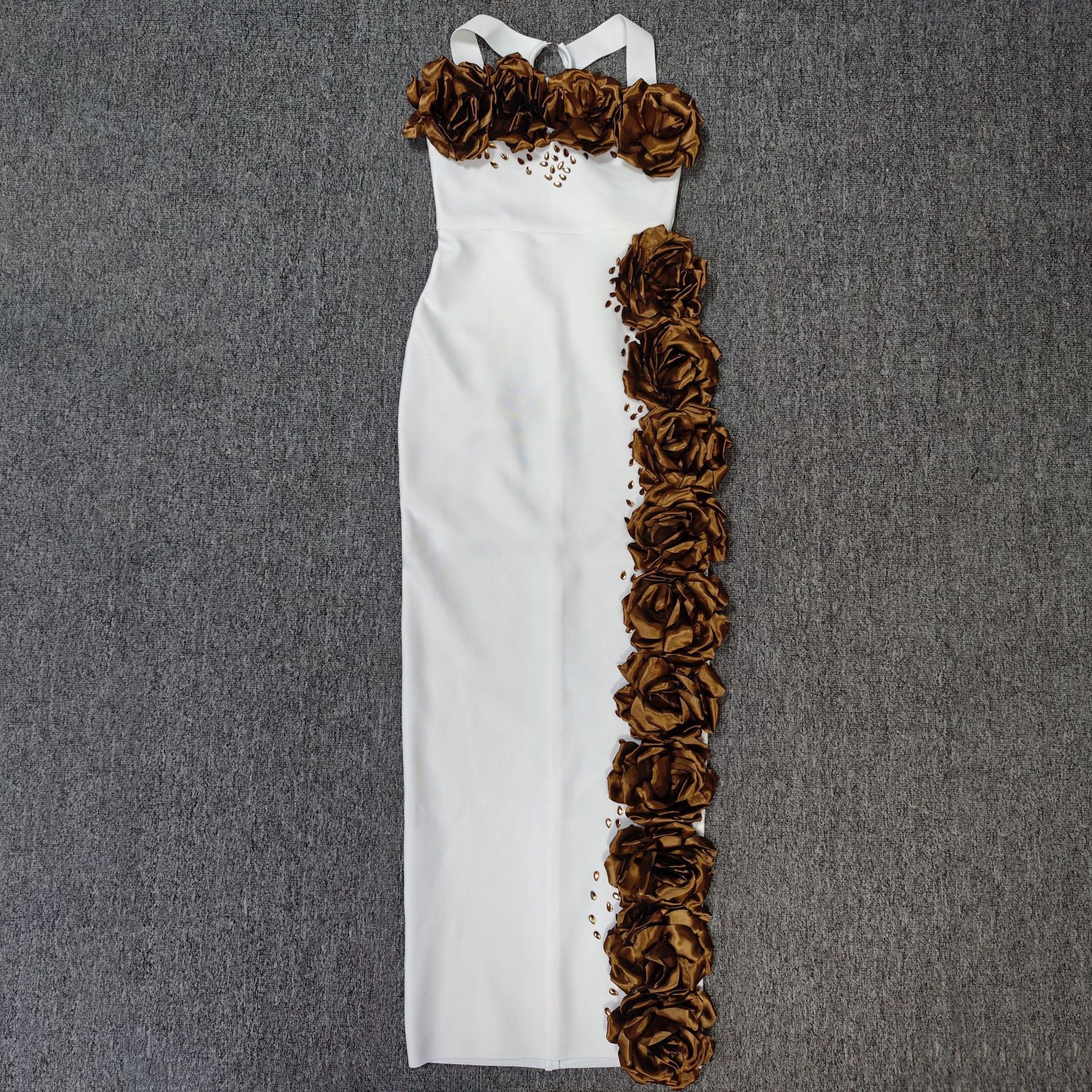 Flower Bandage Maxi Dress