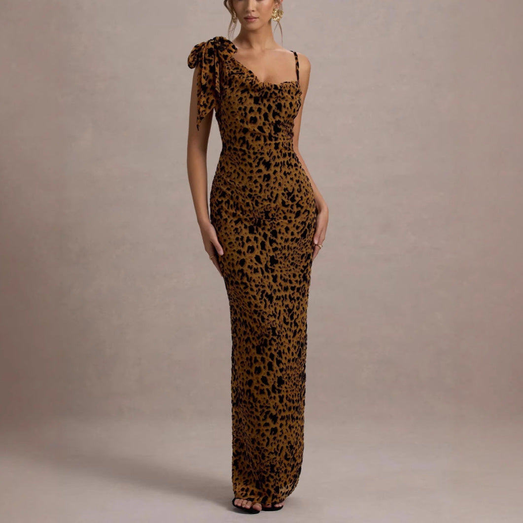 Print Slip Maxi Dress