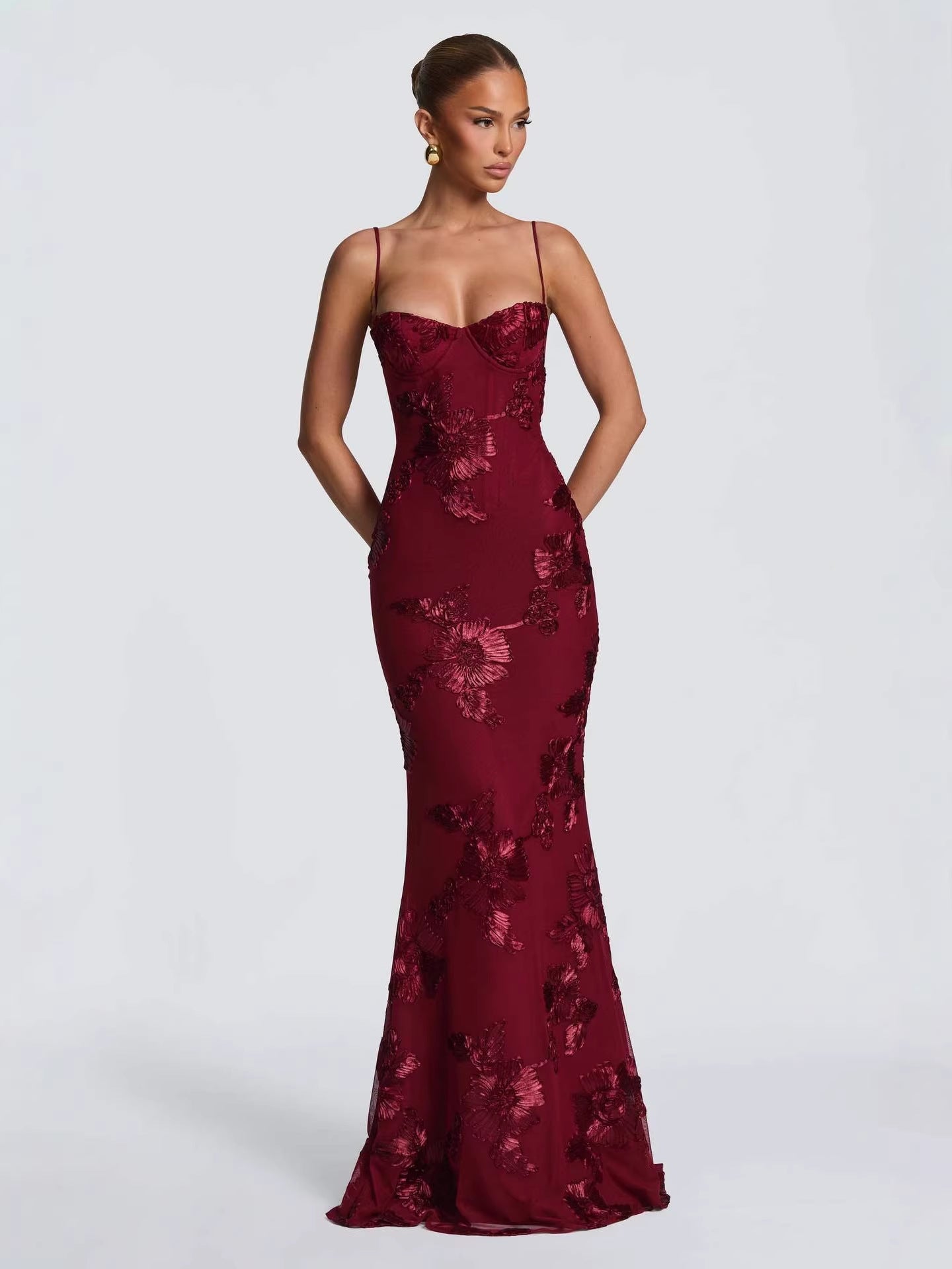 Maxi Dress-Light Blue