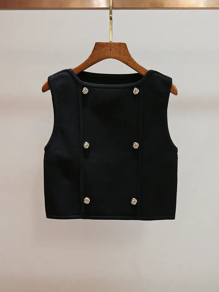 Double Breasted Vest