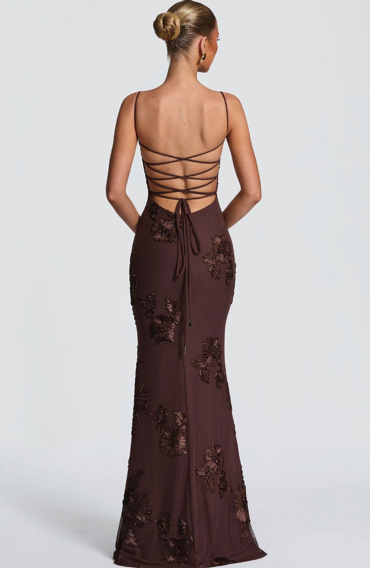Maxi Dress -Brown