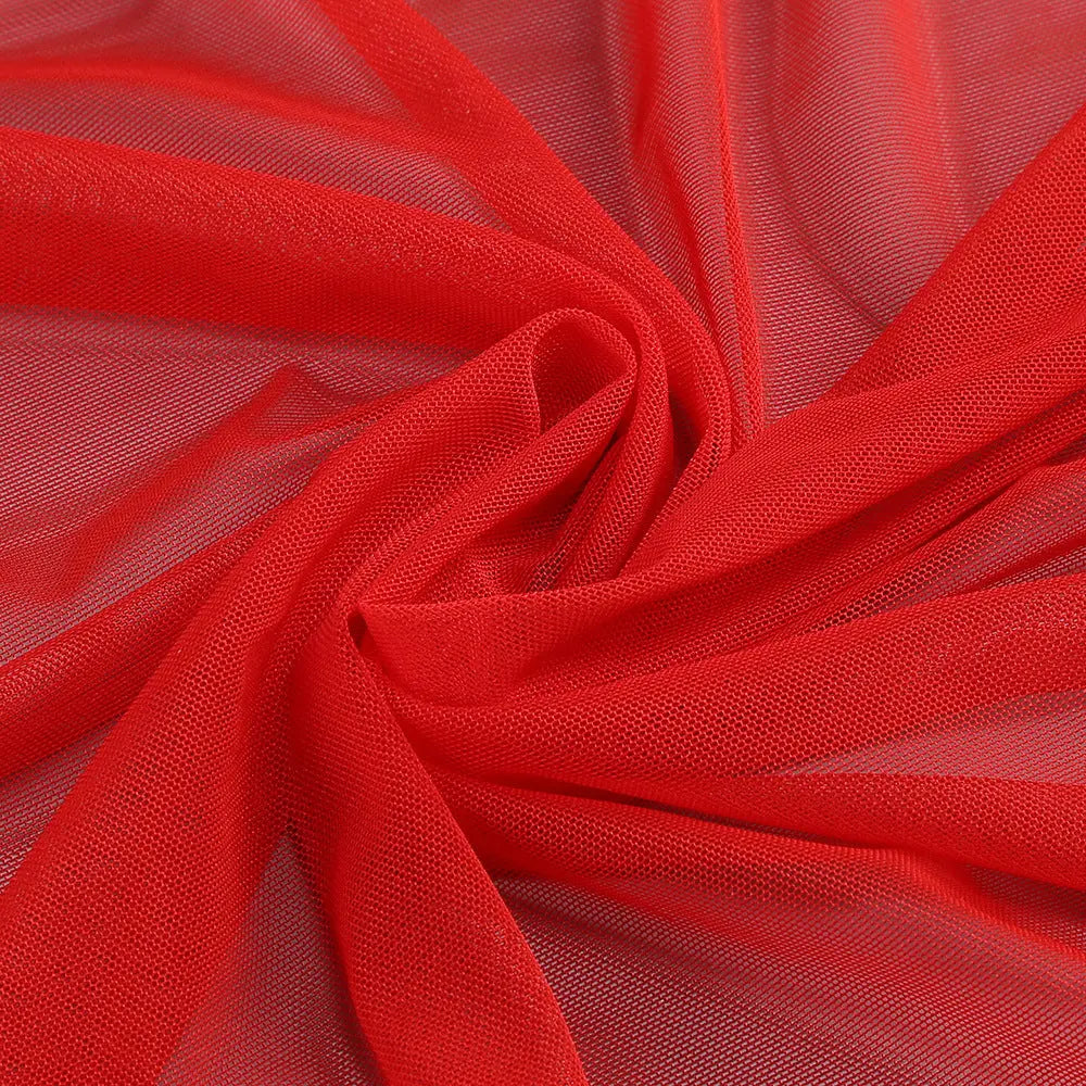 Wrap Mini Dress - Red