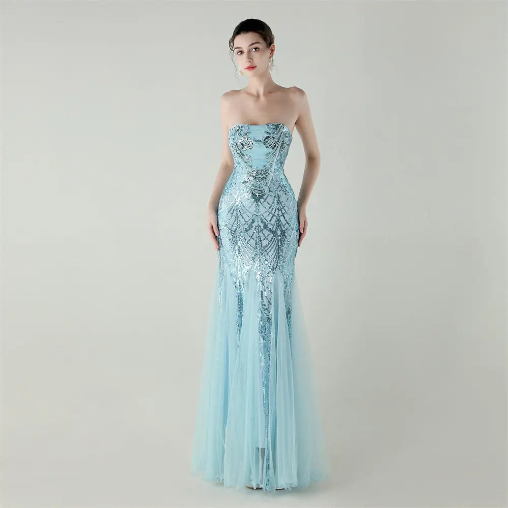 Sequin Maxi Dress