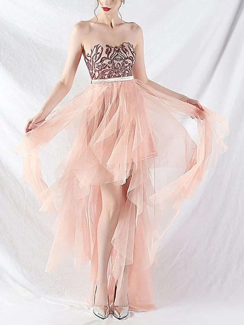 Feather Midi Dress