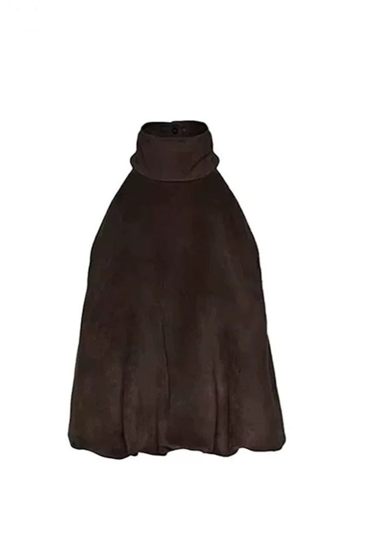 Halter Top in Brown