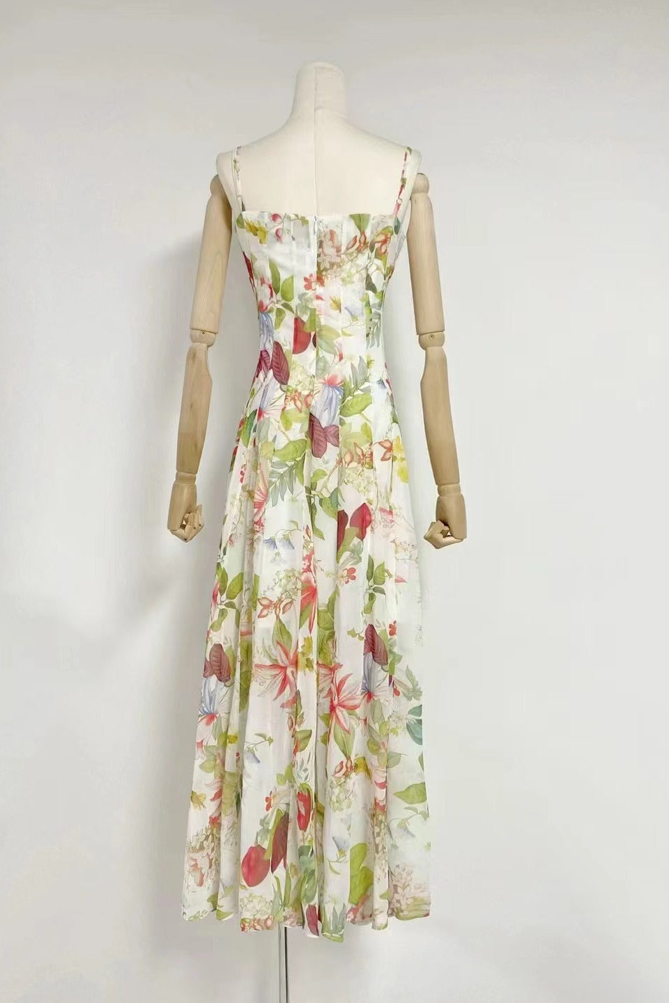 Floral Print Fauna Gazar Gown