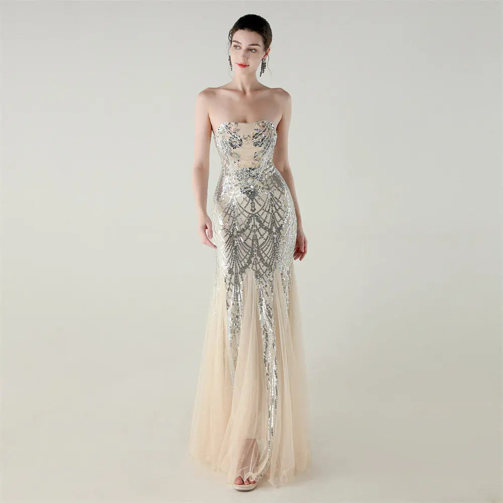 Sequin Maxi Dress