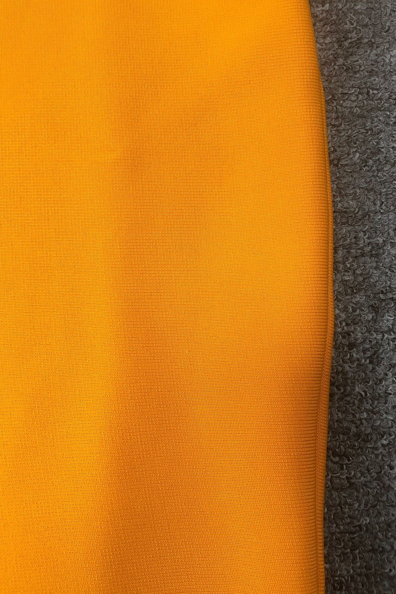 Yellow Strap Backless Midi Dress