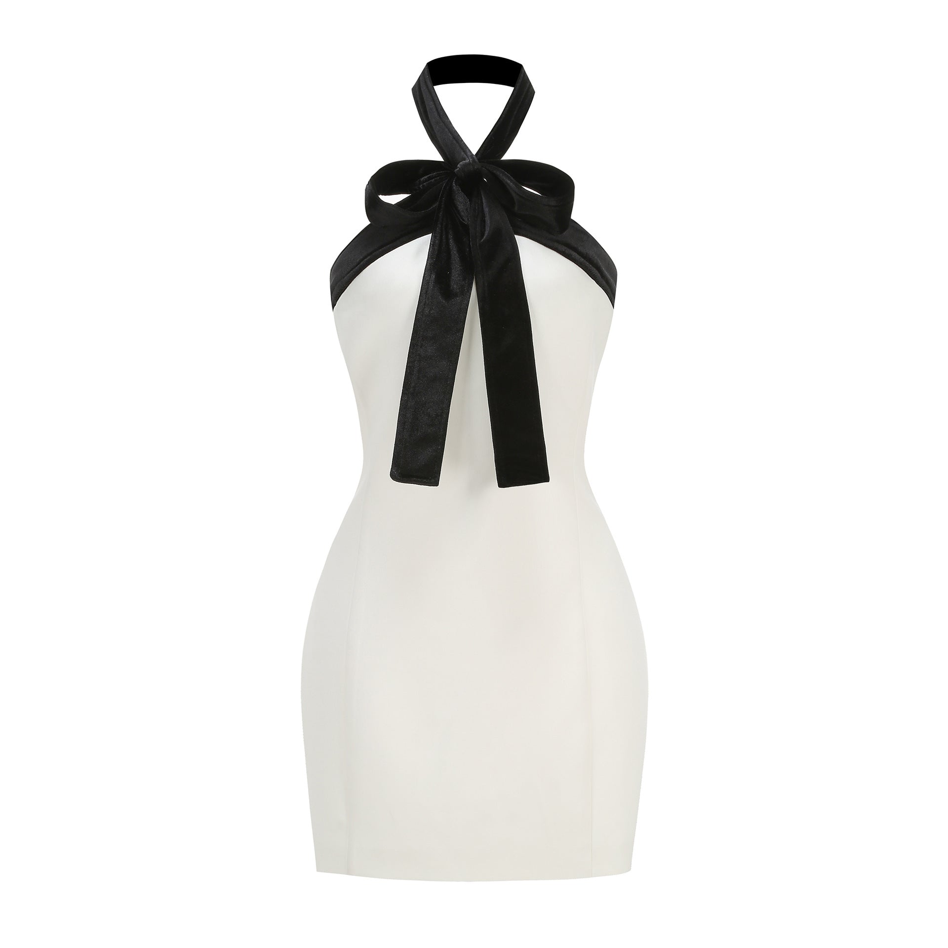 Halter Neck Mini Dress