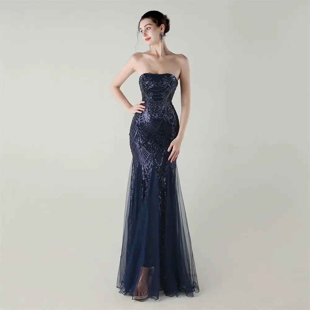 Sequin Maxi Dress