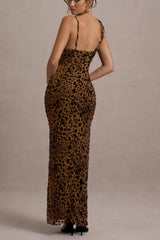 Print Slip Maxi Dress