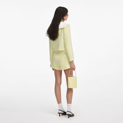 Boucle Skort in Yellow