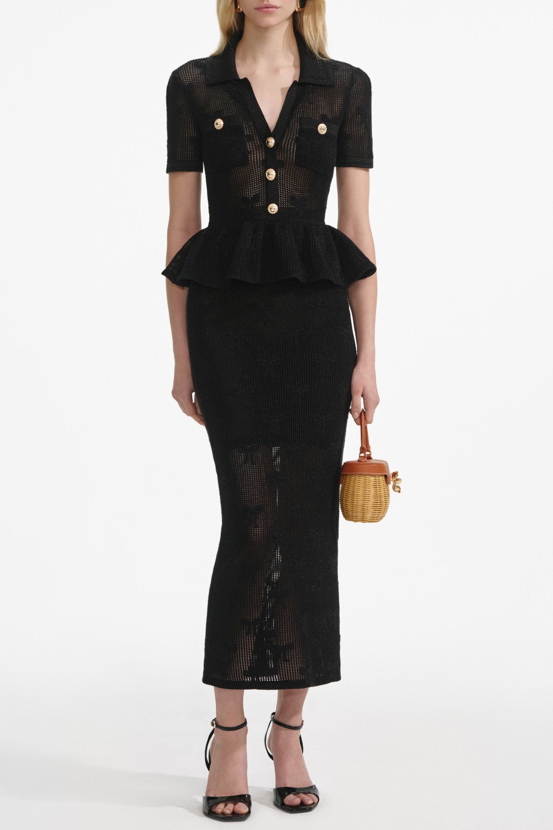 Black Midi Dress
