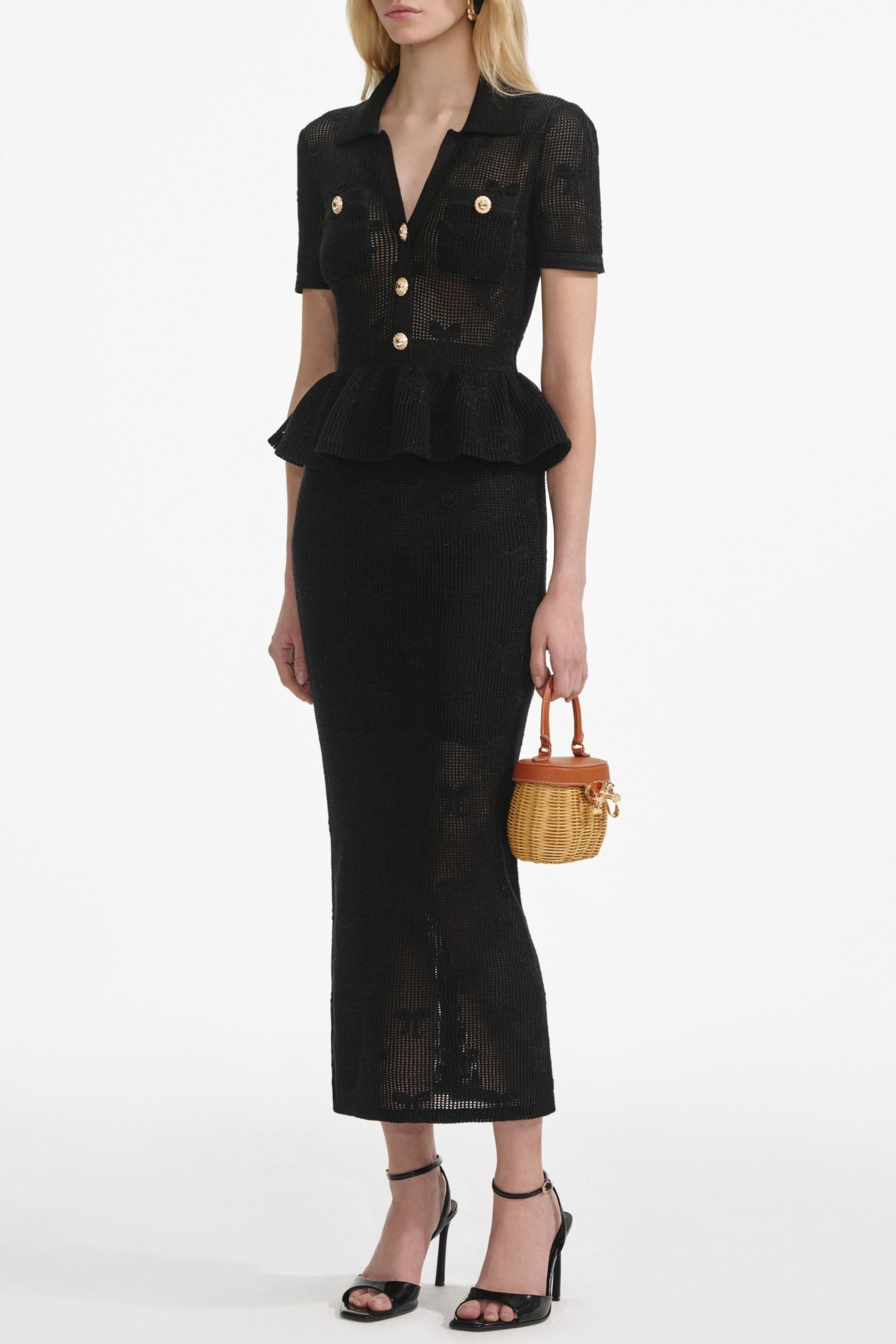 Black Midi Dress