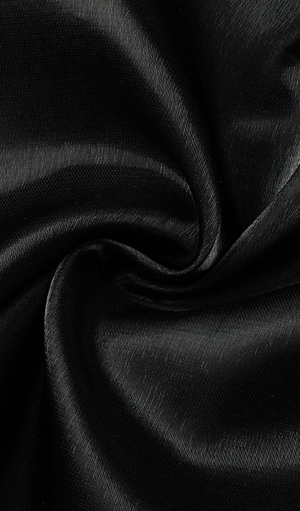 Puff Sleeve Midi Dress In Black
