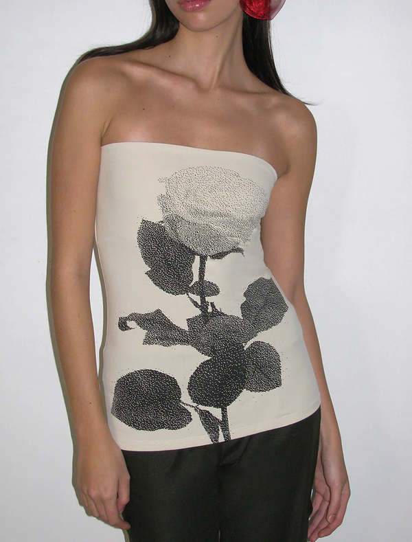 Wool Conxita Top In Ecru