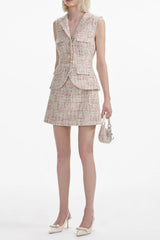 Boucle Mini Dress